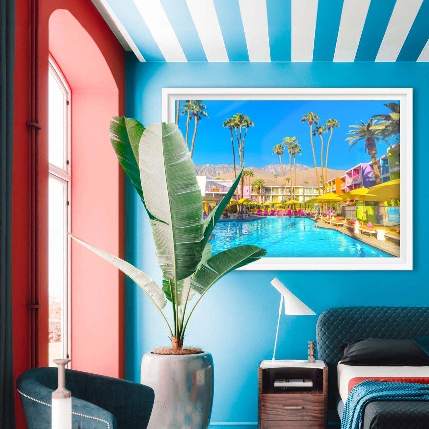 How to Bring Palm Springs' Vibrant Desert Oasis into Your Home