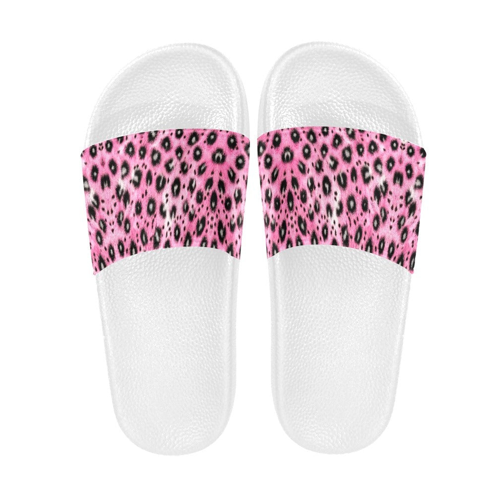 
                      
                        Leopard Print Slides - Classic and Pink | Slide Sandals | PARADIS SVP
                      
                    