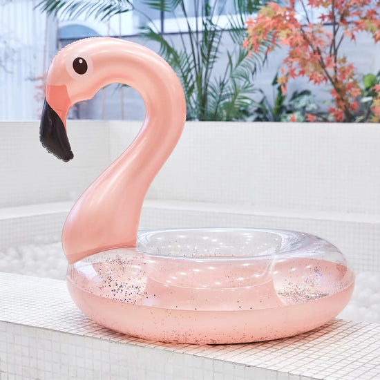 Flamingo Glitter Ring - Inflatable | Inflatables | PARADIS SVP