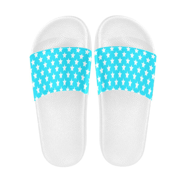 Starstruck Slides - Blue, Pink & Yellow, or Black & Yellow | Slide Sandals | PARADIS SVP