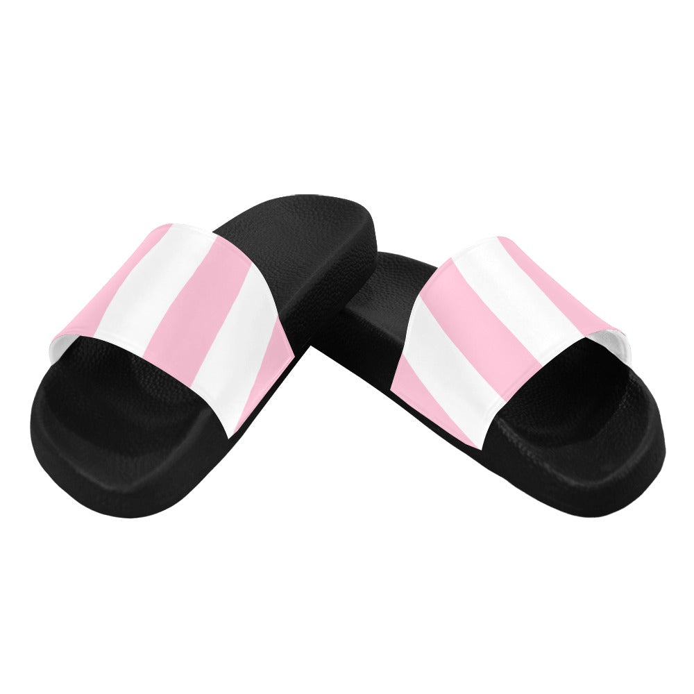 
                      
                        Coastal Cabana Striped Slides - Pink, Blue, and Yellow | Slide Sandals | PARADIS SVP
                      
                    