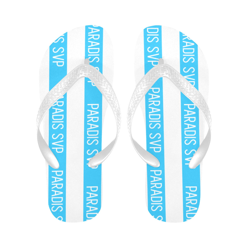 Cabana Cove Blue Striped Flip-Flops | FLIP-FLOPS | PARADIS SVP