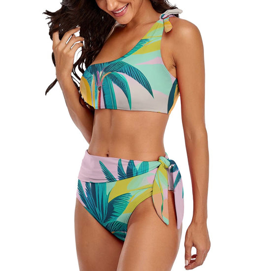 Palm Beach - One Shoulder Bikini Swimsuit | BIKINI | PARADIS SVP
