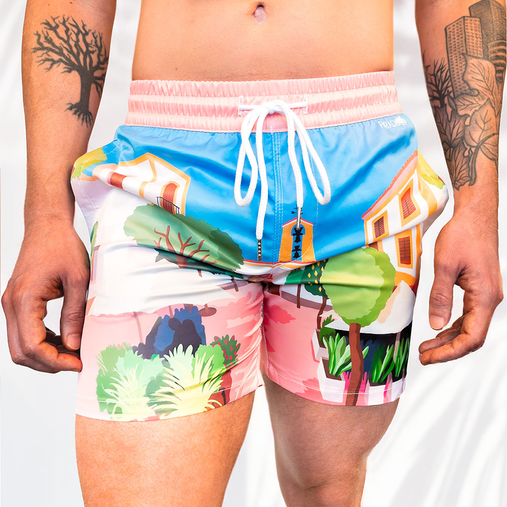 
                      
                        Ibiza Beach Shorts | Beach Shorts - Print Pattern | PARADIS SVP
                      
                    