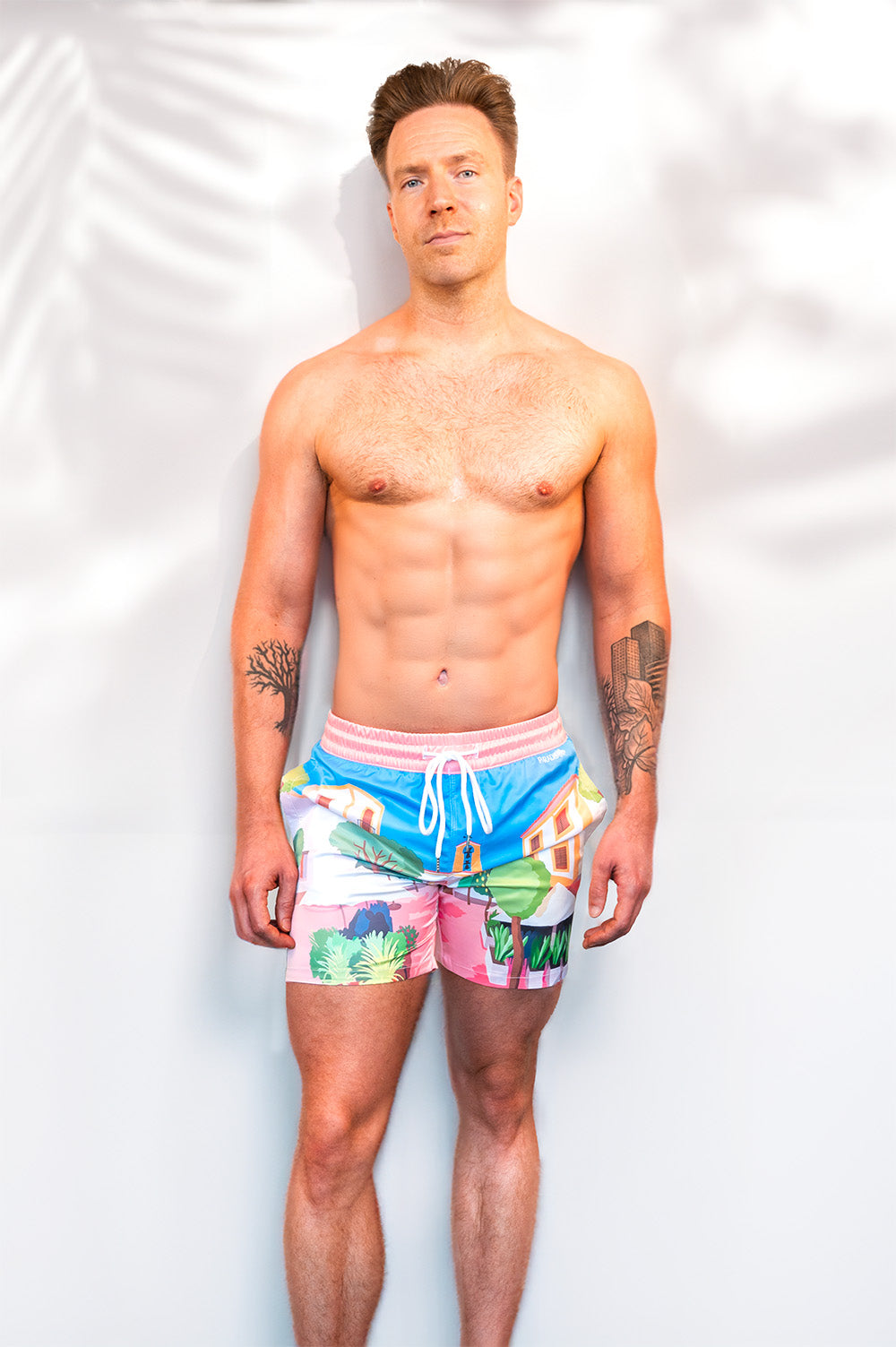 Ibiza Beach Shorts | Beach Shorts - Print Pattern | PARADIS SVP