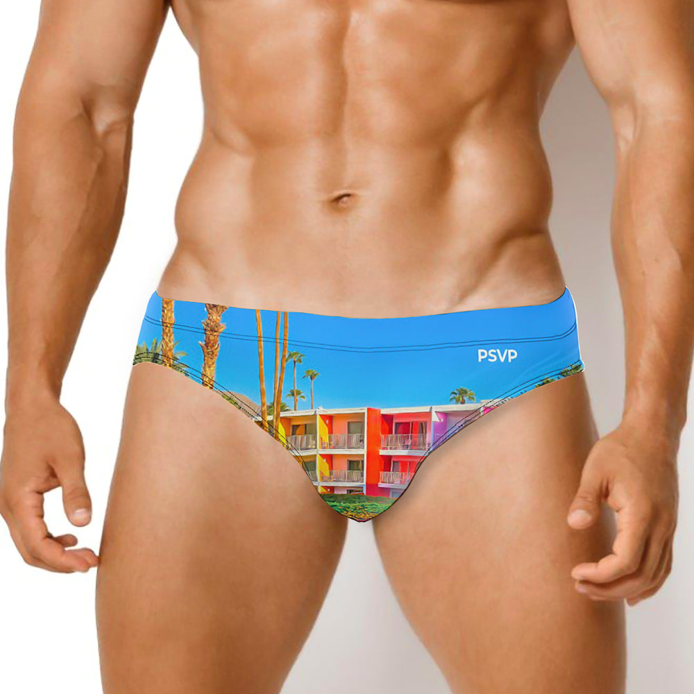 Oasis Sway Swim Brief | Swim Brief - Print Pattern | PARADIS SVP