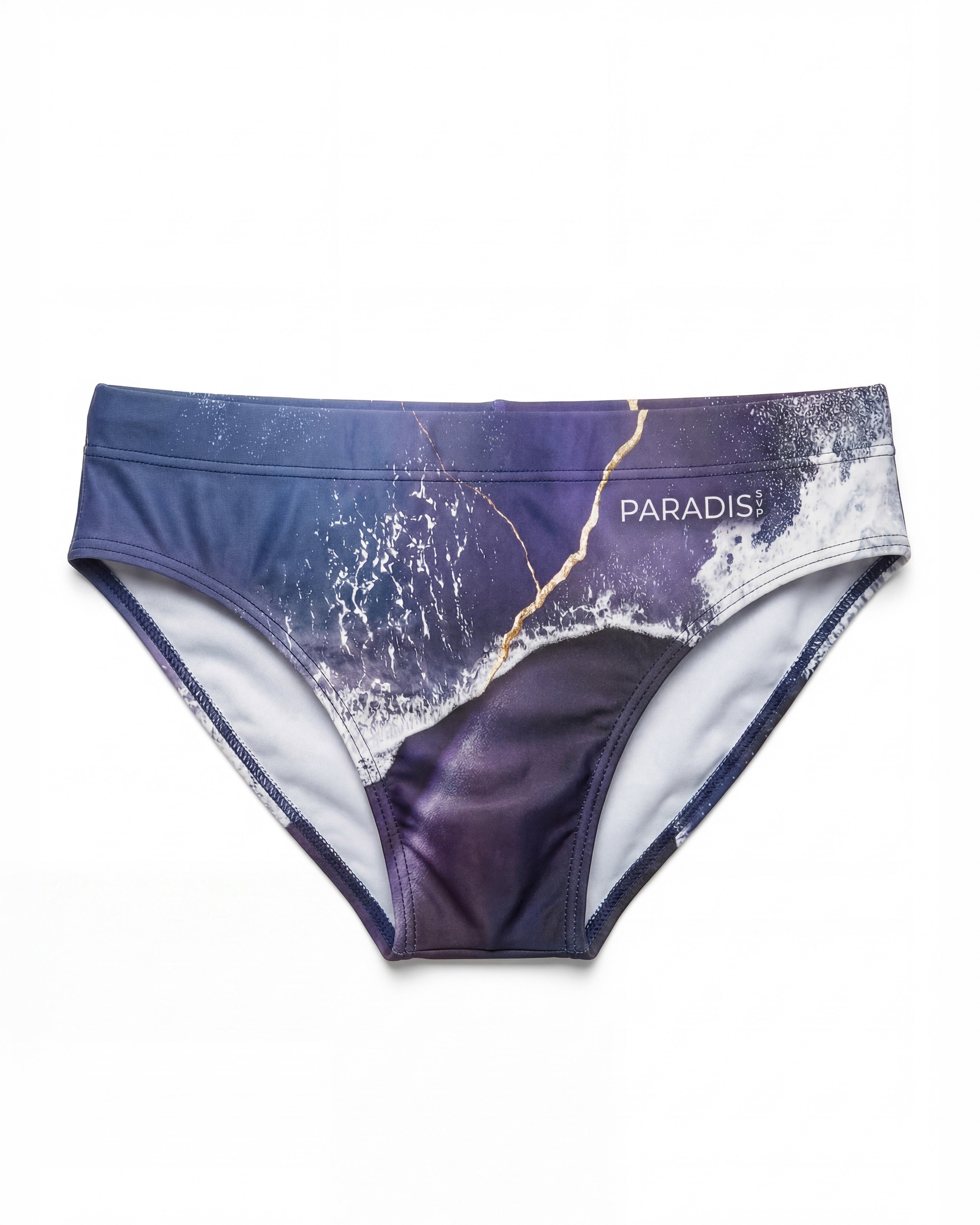 Midnight Rift Swim Brief | PARADIS SVP | Swim Brief - Print Pattern