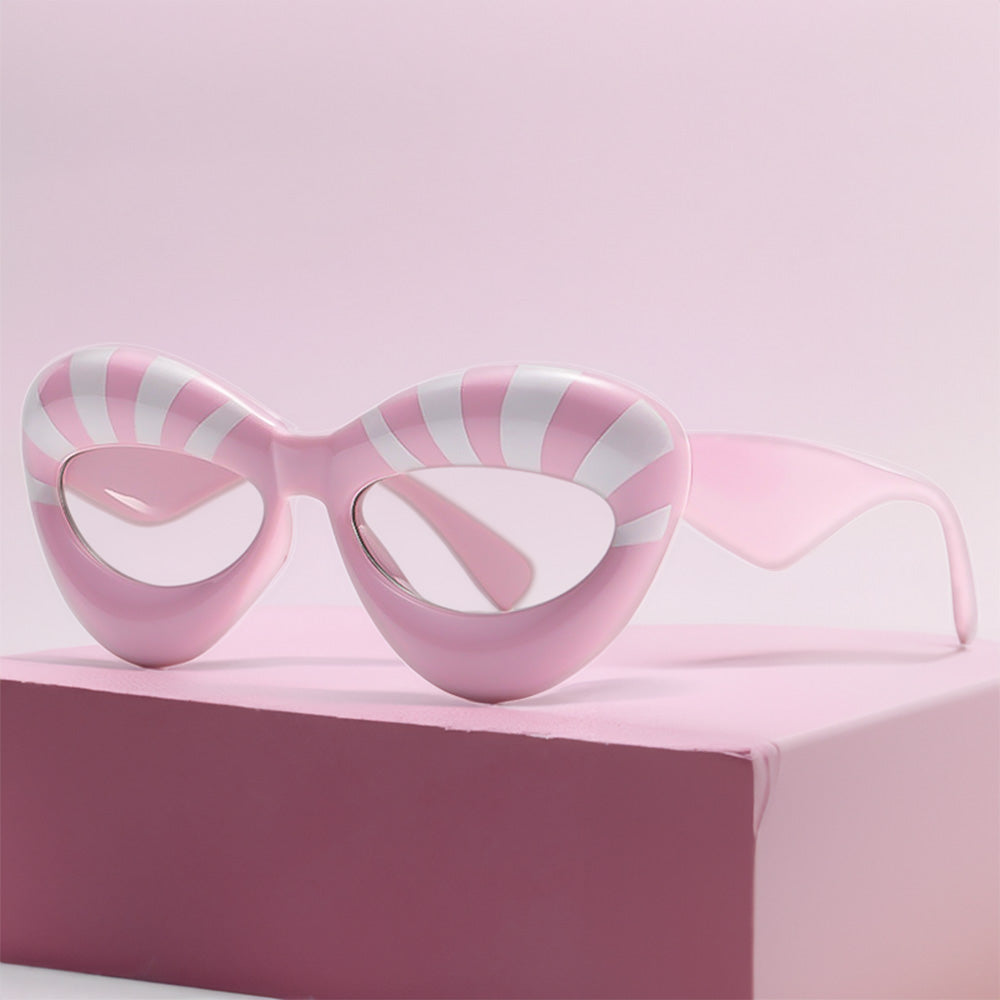 Load image into Gallery viewer, Stripe Buttefly Lips - Sunglasses | Eyewear | PARADIS SVP
