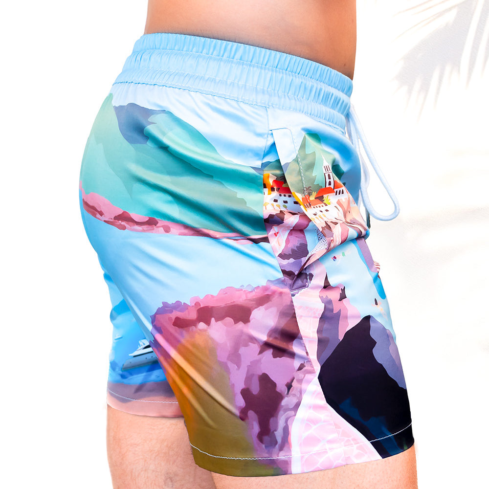 
                      
                        Tenerife Swim Shorts | Beach Shorts - Print Pattern | PARADIS SVP
                      
                    