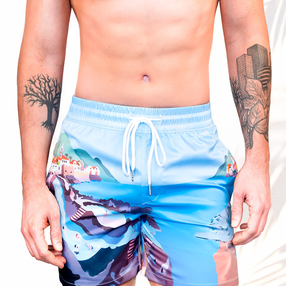 
                      
                        Tenerife Swim Shorts | Beach Shorts - Print Pattern | PARADIS SVP
                      
                    