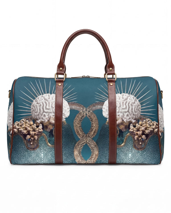 Thalassic Armor Teal Duffle Bag