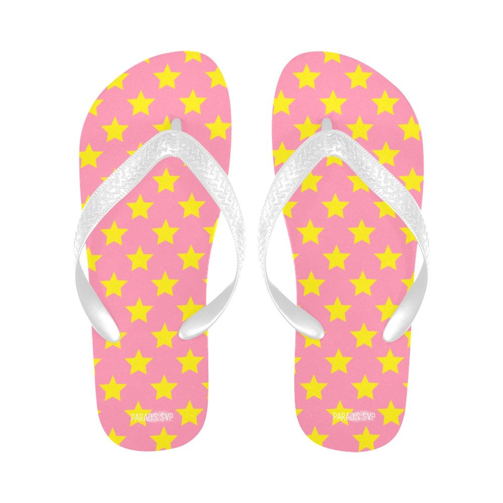 Starstruck - Pink & Yellow Flip-Flops | FLIP-FLOPS | PARADIS SVP