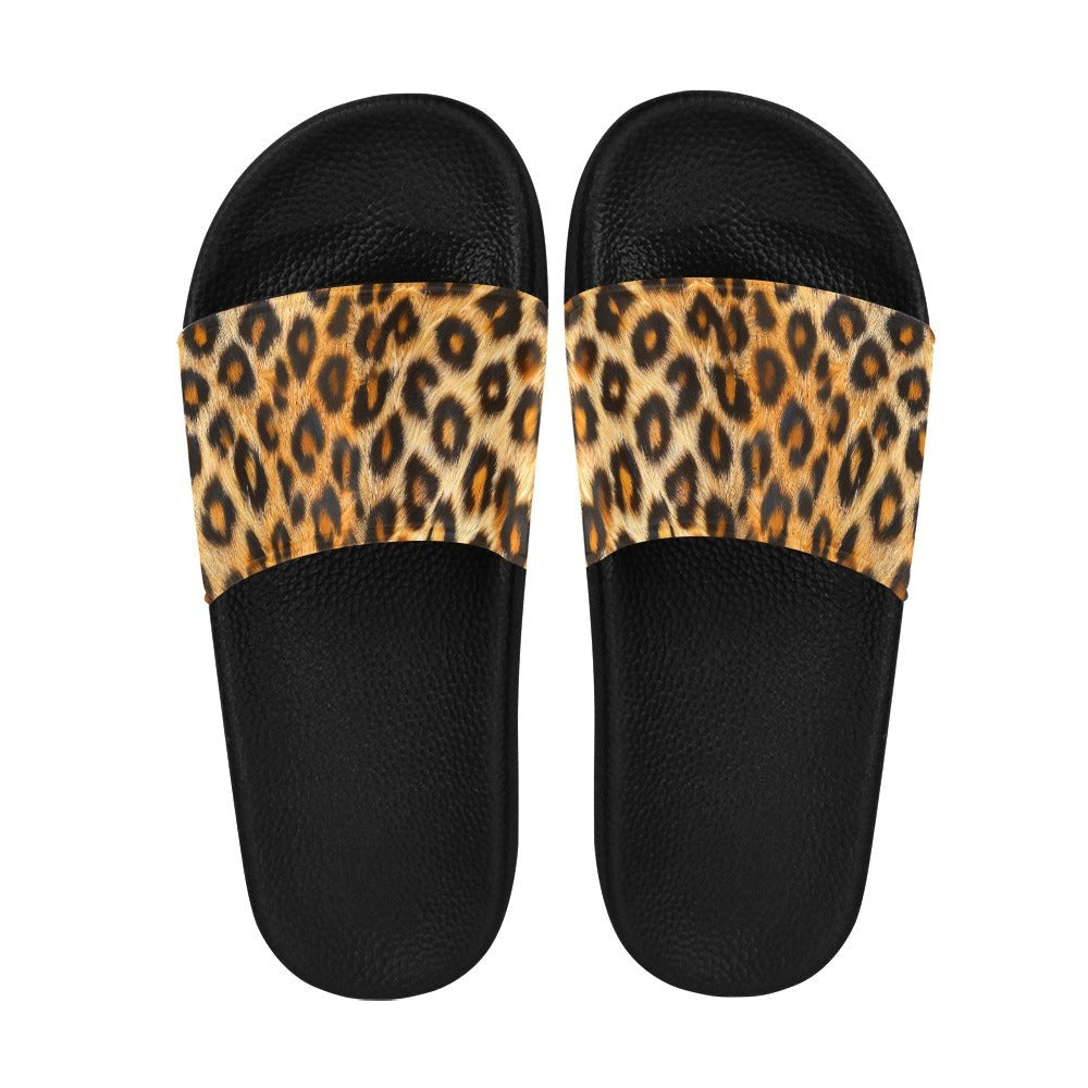 Leopard Print Slides - Classic and Pink | Slide Sandals | PARADIS SVP