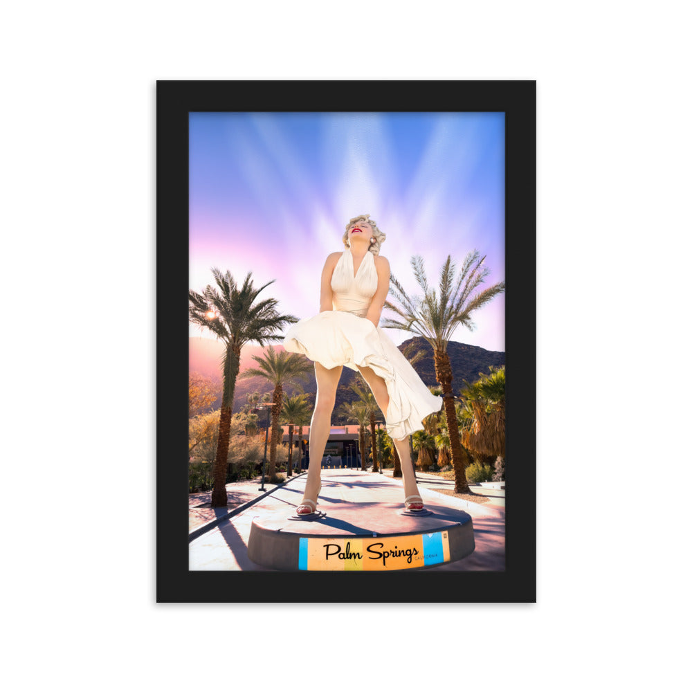 
                      
                        Marilyn's Palm Springs Affair - Paper Framed Wall Art | WALL ART | PARADIS SVP
                      
                    