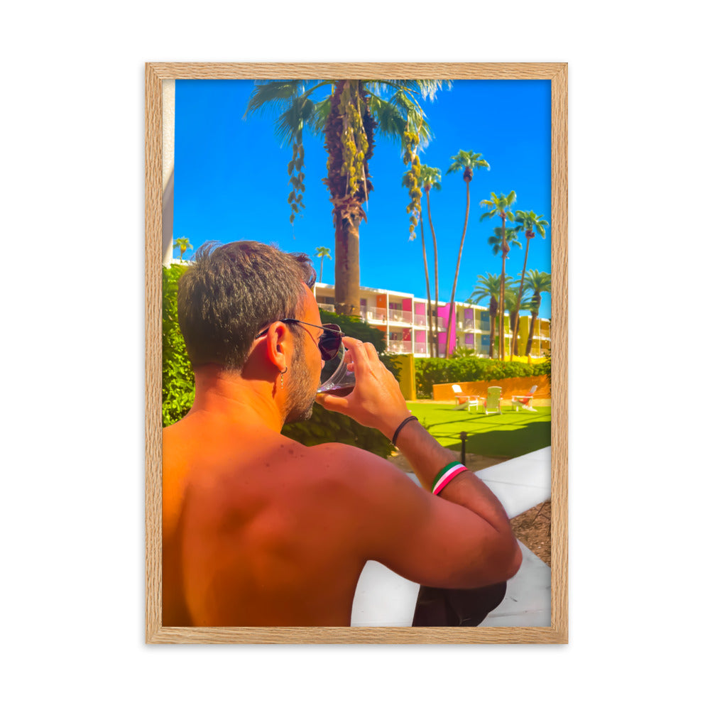 Oasis Boy - Paper Framed Wall Art | WALL ART | PARADIS SVP