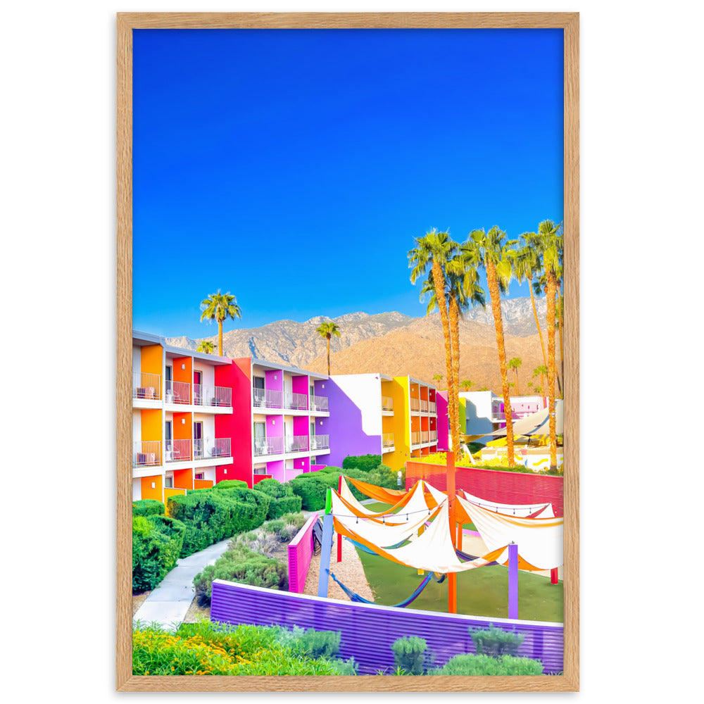 Lone Oasis - Paper Framed Wall Art | WALL ART | PARADIS SVP