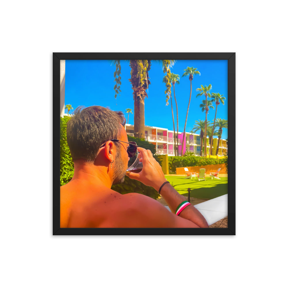 Oasis Boy - Paper Framed Wall Art | WALL ART | PARADIS SVP