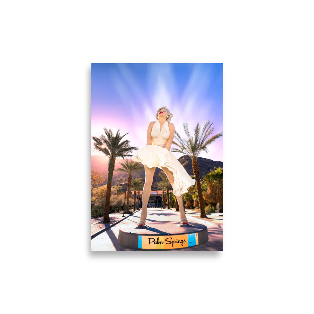 
                      
                        Marilyn's Palm Springs Affair - Paper Framed Wall Art | WALL ART | PARADIS SVP
                      
                    