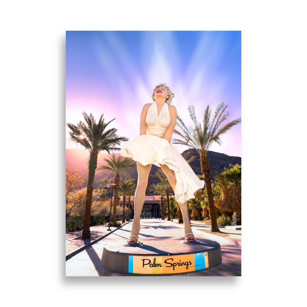 
                      
                        Marilyn's Palm Springs Affair - Paper Framed Wall Art | WALL ART | PARADIS SVP
                      
                    