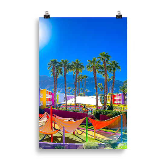 Load image into Gallery viewer, Oasis Rendezvous - Wall Art - Poster | WALL ART | PARADIS SVP
