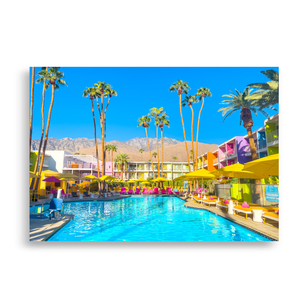 Pool Day Paradiso 2 - Wall Art - Poster | WALL ART | PARADIS SVP