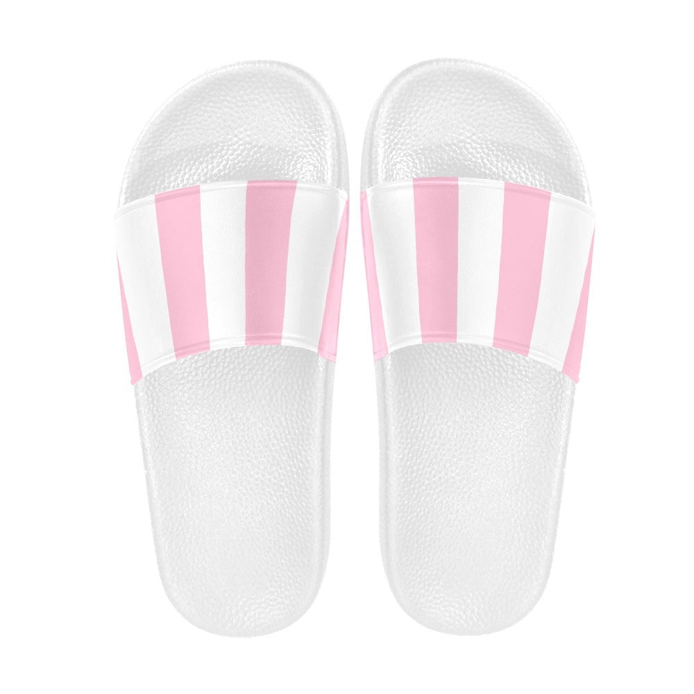 
                      
                        Coastal Cabana Striped Slides - Pink, Blue, and Yellow | Slide Sandals | PARADIS SVP
                      
                    