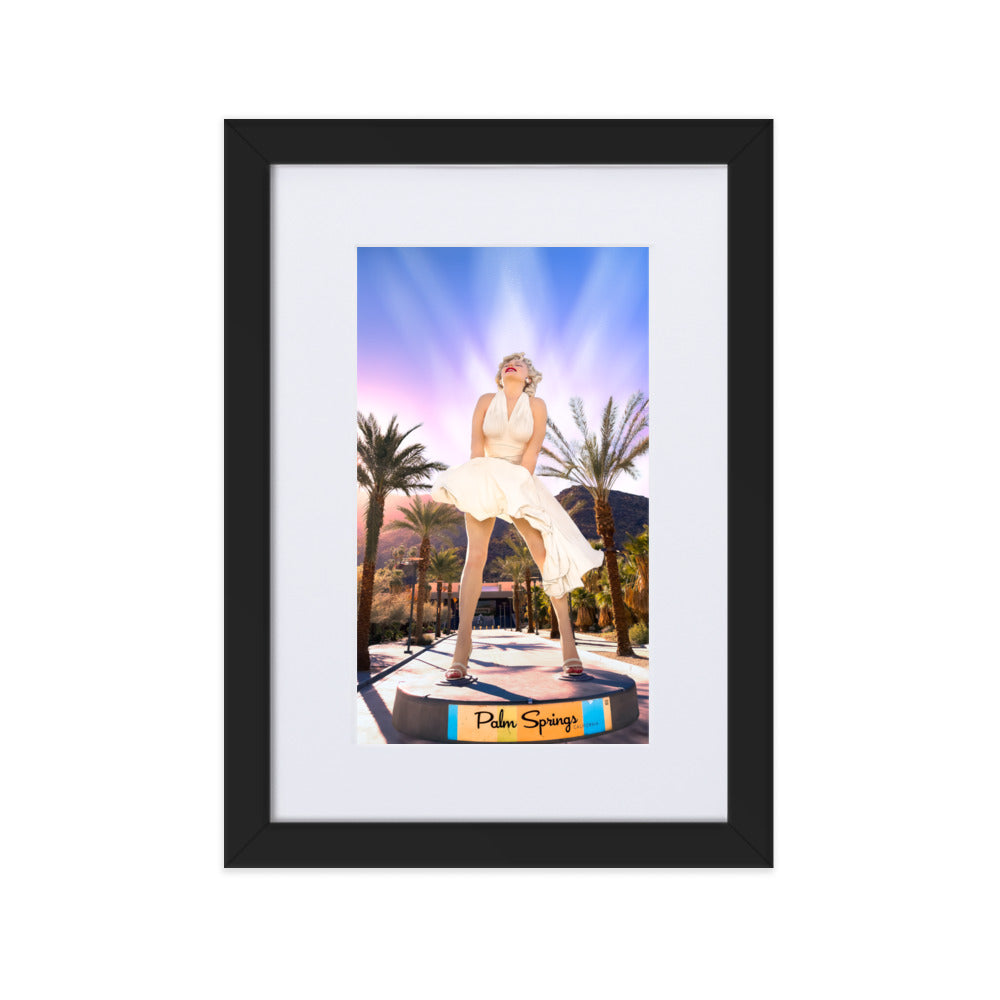 
                      
                        Marilyn's Palm Springs Affair - Paper Framed Wall Art | WALL ART | PARADIS SVP
                      
                    