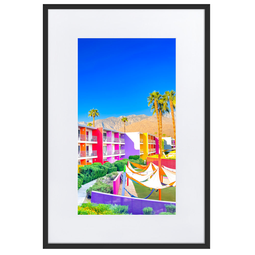 Lone Oasis - Paper Framed Wall Art | WALL ART | PARADIS SVP