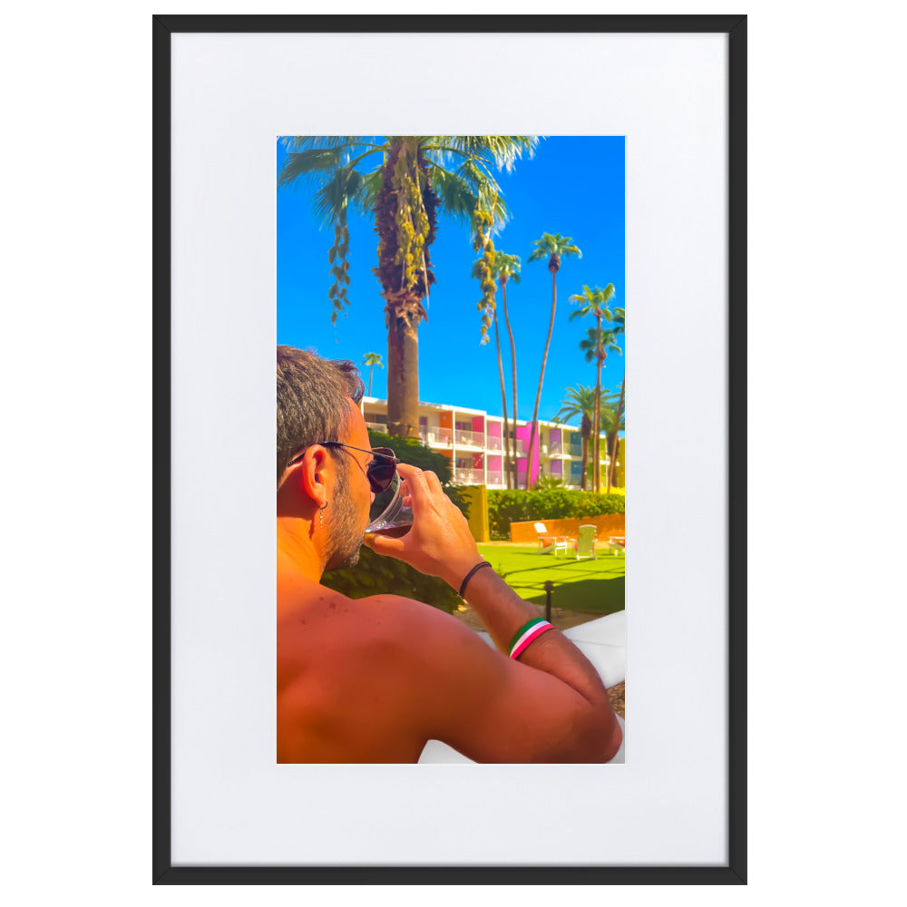 Oasis Boy - Paper Framed Wall Art | WALL ART | PARADIS SVP