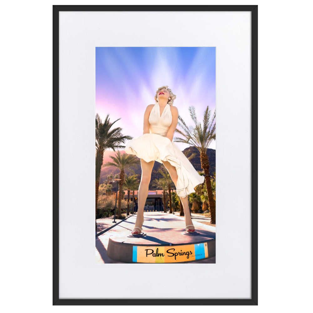 Marilyn's Palm Springs Affair - Paper Framed Wall Art | WALL ART | PARADIS SVP