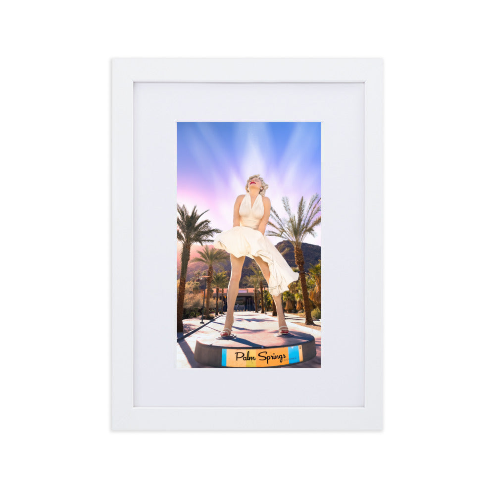 
                      
                        Marilyn's Palm Springs Affair - Paper Framed Wall Art | WALL ART | PARADIS SVP
                      
                    