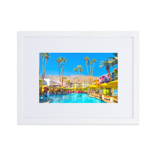 Load image into Gallery viewer, Pool Day Paradiso 2 - Wall Art - Poster | WALL ART | PARADIS SVP
