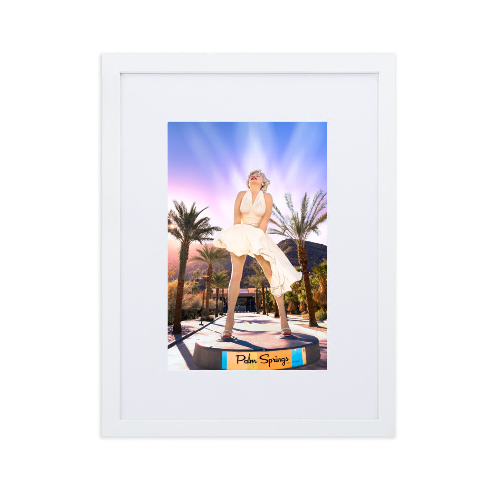 
                      
                        Marilyn's Palm Springs Affair - Paper Framed Wall Art | WALL ART | PARADIS SVP
                      
                    