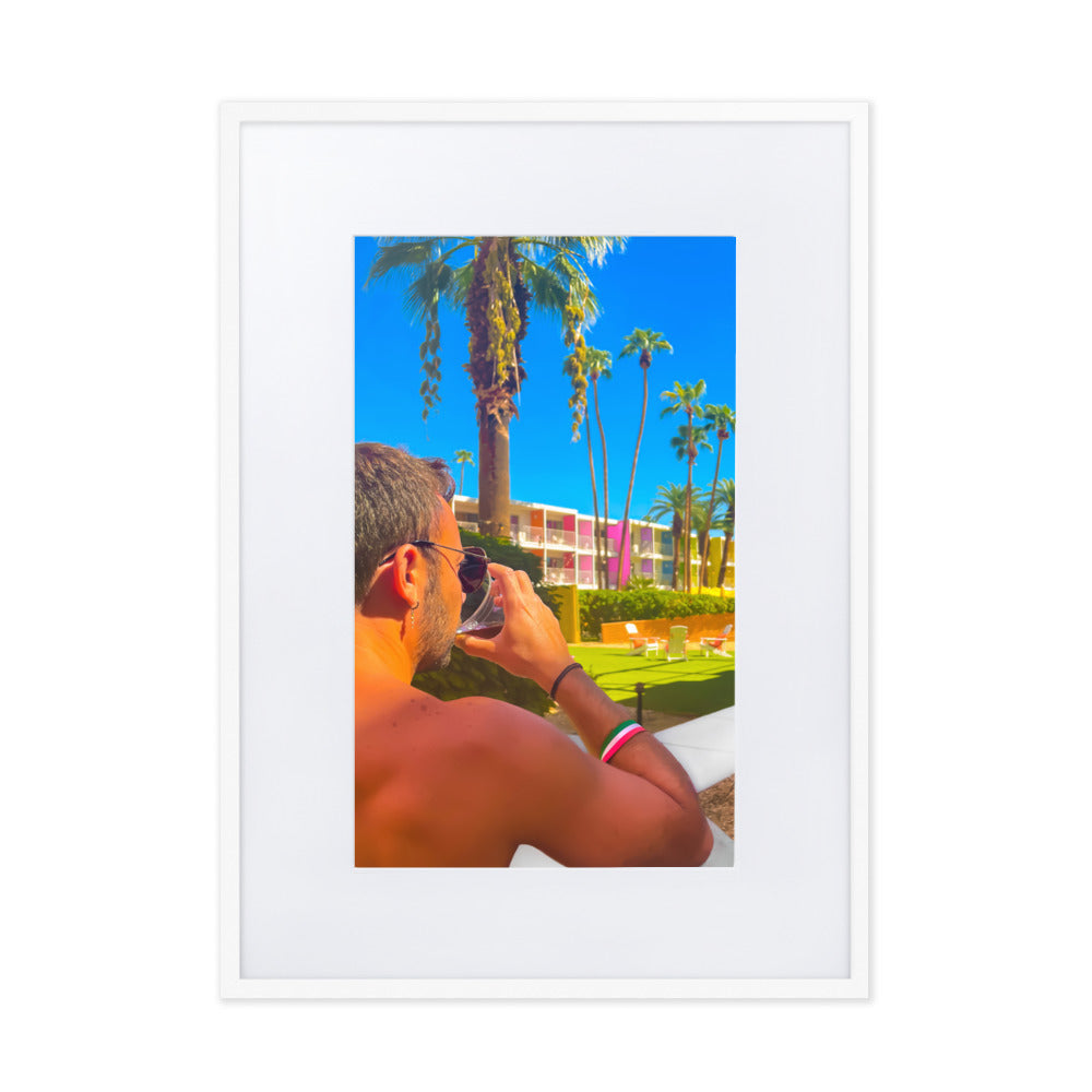 
                      
                        Oasis Boy - Paper Framed Wall Art | WALL ART | PARADIS SVP
                      
                    