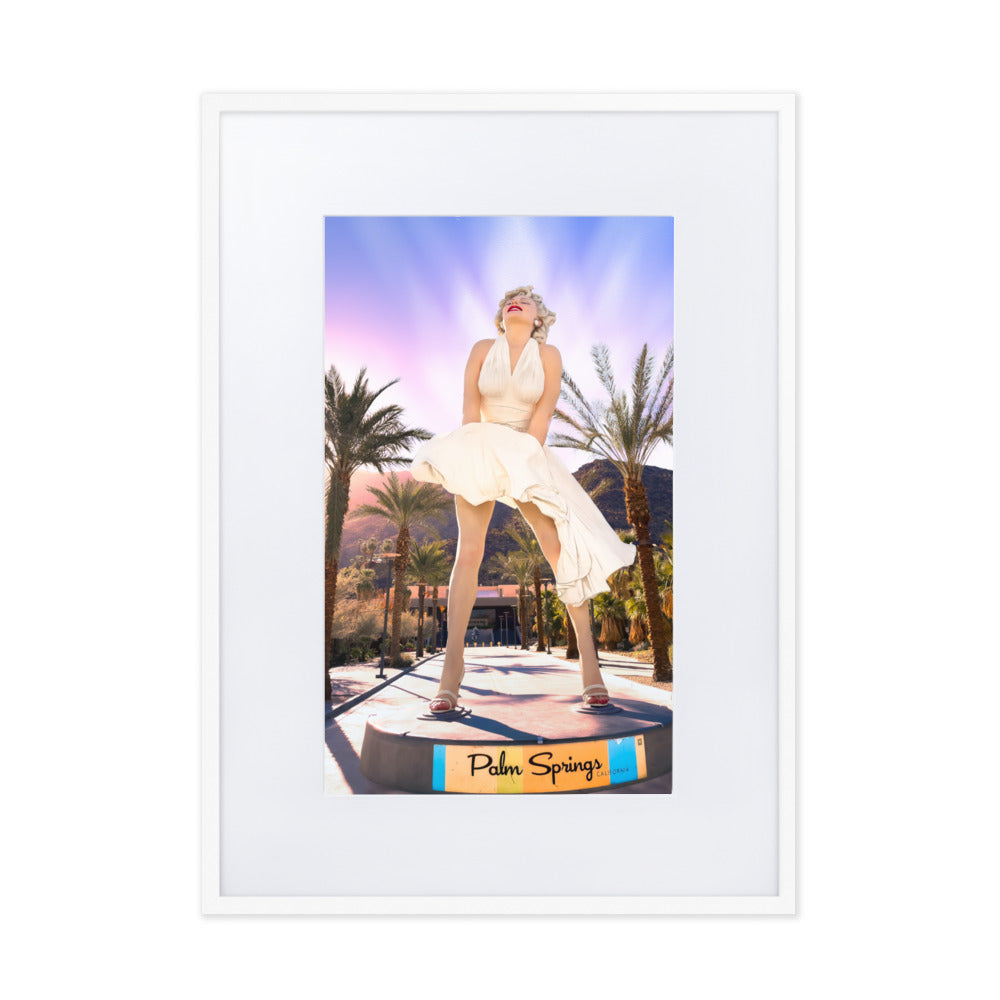 
                      
                        Marilyn's Palm Springs Affair - Paper Framed Wall Art | WALL ART | PARADIS SVP
                      
                    