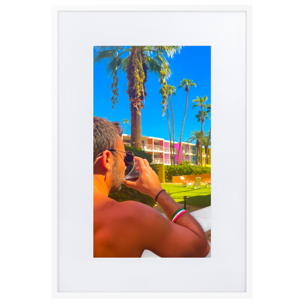 Oasis Boy - Paper Framed Wall Art | WALL ART | PARADIS SVP