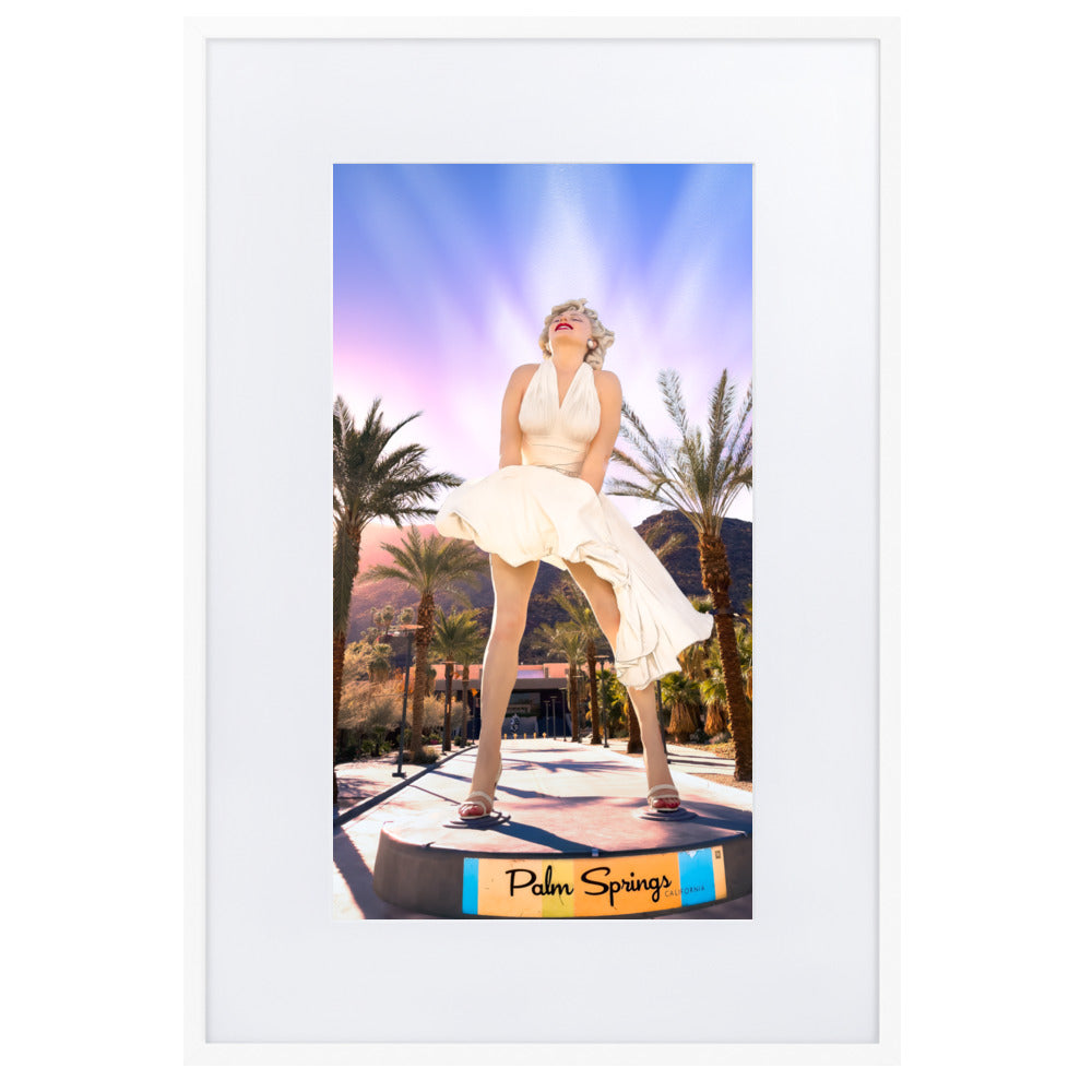 
                      
                        Marilyn's Palm Springs Affair - Paper Framed Wall Art | WALL ART | PARADIS SVP
                      
                    