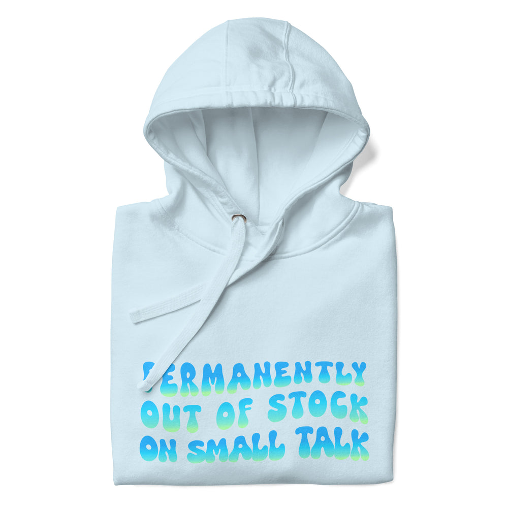 
                      
                        Permanently Out of Stock on Small Talk Hoodie in White, Blue, & Black | SWEATSHIRT | PARADIS SVP
                      
                    