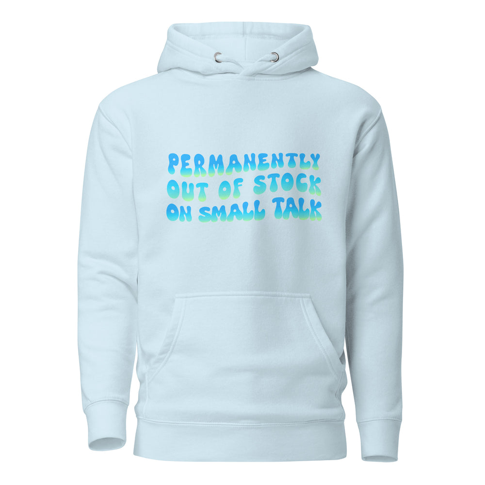 
                      
                        Permanently Out of Stock on Small Talk Hoodie in White, Blue, & Black | SWEATSHIRT | PARADIS SVP
                      
                    