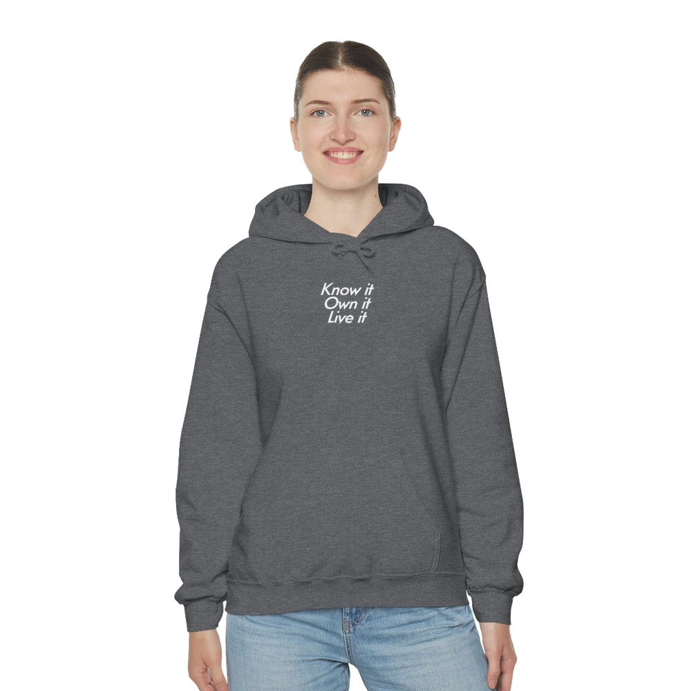 
                      
                        Know It, Own It, Live It - Hooded Sweatshirt | Hoodie | PARADIS SVP
                      
                    