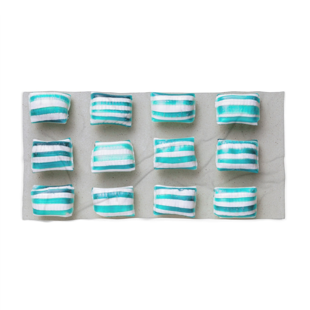 BLUE PEPPERMINT BEACH TOWEL | BEACH TOWEL | PARADIS SVP