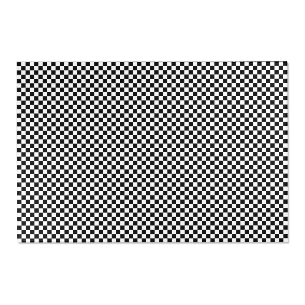 Black & White Checkered - Rug | Home Decor | PARADIS SVP