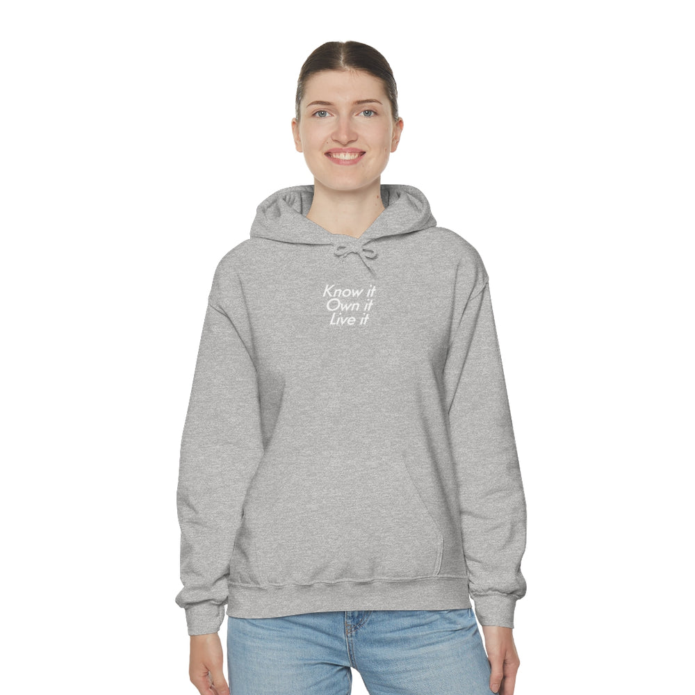 
                      
                        Know It, Own It, Live It - Hooded Sweatshirt | Hoodie | PARADIS SVP
                      
                    