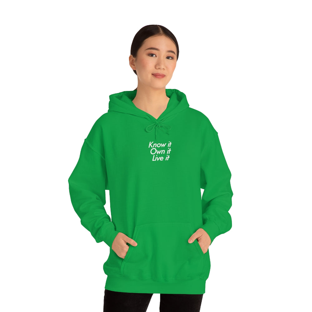 
                      
                        Know It, Own It, Live It - Hooded Sweatshirt | Hoodie | PARADIS SVP
                      
                    