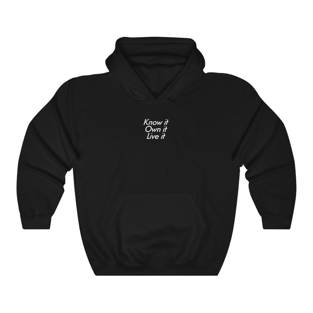 
                      
                        Know it, own it, live it - Heavy blend™ hooded sweatshirt | Hoodie | PARADIS SVP
                      
                    