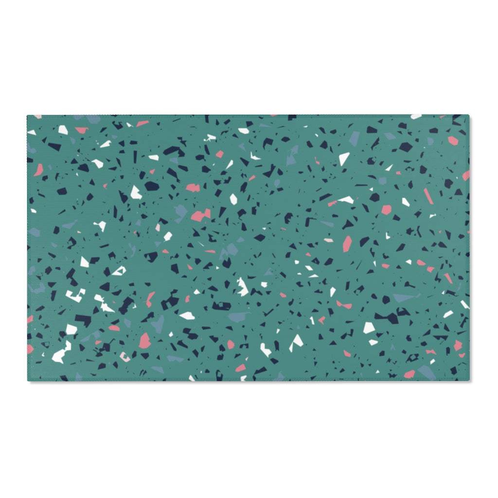 Load image into Gallery viewer, Teal Terrazzo - Rug | Home Decor | PARADIS SVP
