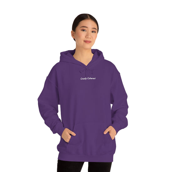 Load image into Gallery viewer, Crazily Coherent - Hooded Sweatshirt | Hoodie | PARADIS SVP
