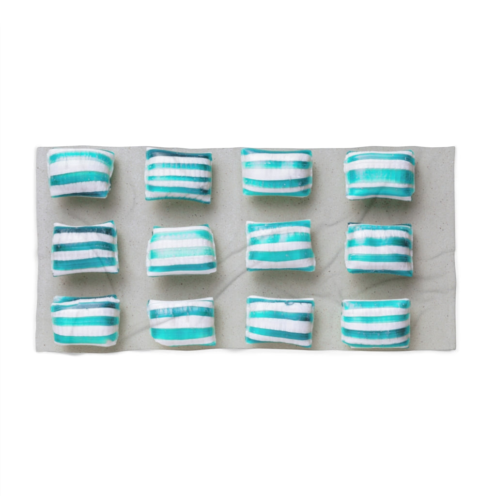 BLUE PEPPERMINT BEACH TOWEL | BEACH TOWEL | PARADIS SVP