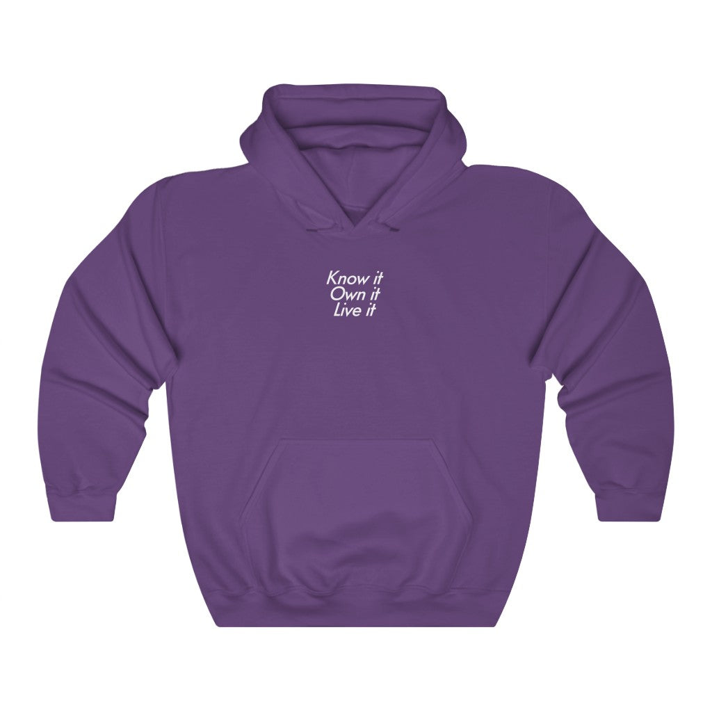 Load image into Gallery viewer, Know it, own it, live it - Heavy blend™ hooded sweatshirt | Hoodie | PARADIS SVP
