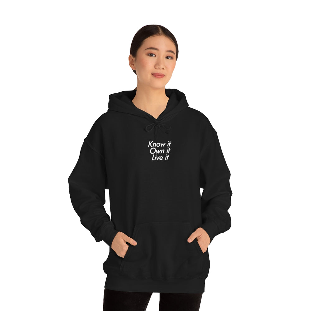 
                      
                        Know It, Own It, Live It - Hooded Sweatshirt | Hoodie | PARADIS SVP
                      
                    